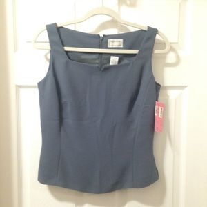 Vintage Y2K  Blouse Size 6 Blue Oxide